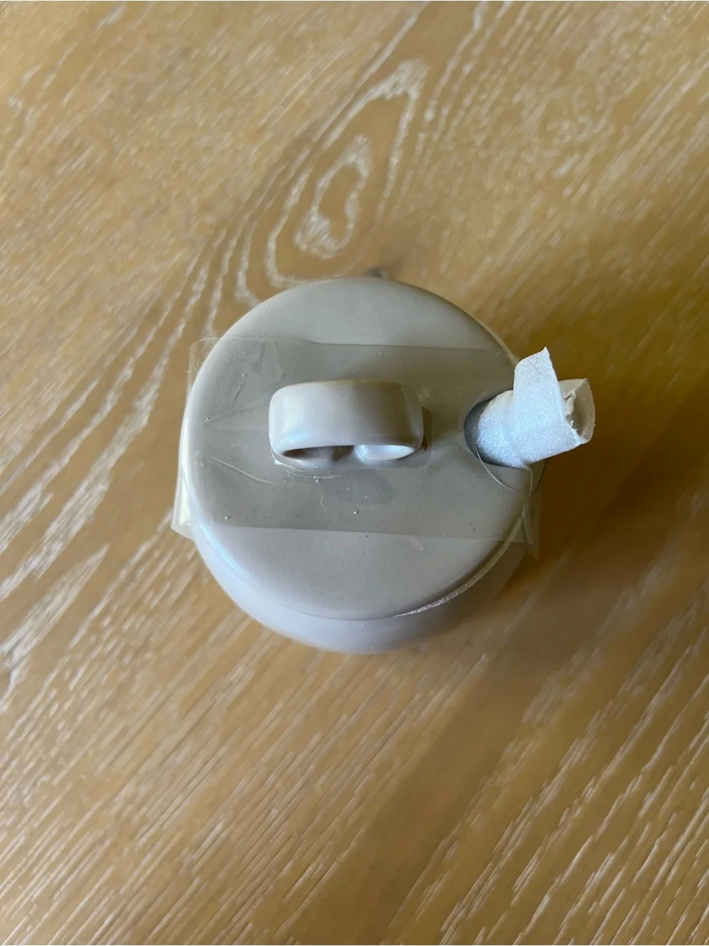 Target Ceramic Honey Jar with Lid in Cream